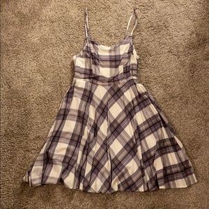 Old Navy fit and flare plaid cami sundress
